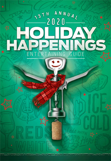 2020 Holiday Happenings Booklet Cover